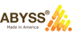 ABYSS triangelformad logotyp